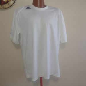 Mens Adidas White T Shirt